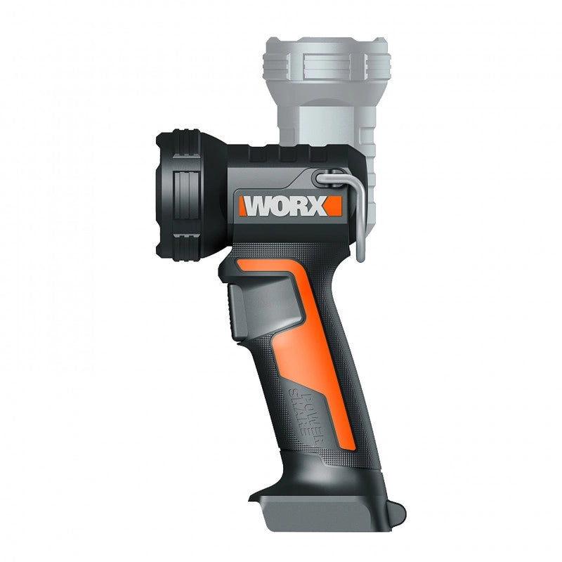 Lampada LED 20V WX025.9 a Batteria con Testa Orientabile per Lavori e Officina - Worx
