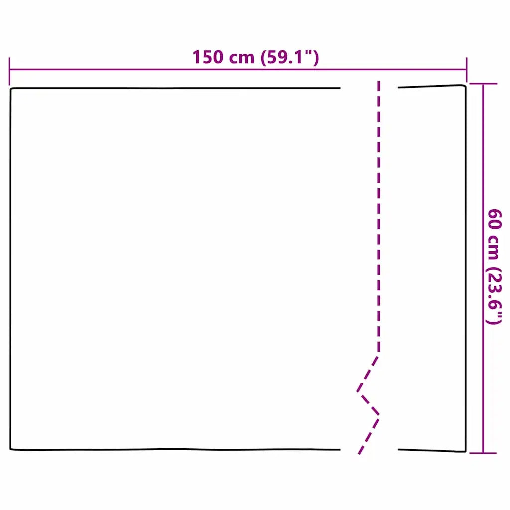 Film Specchio Autoadesivo 60 x 150 cm 2 pz Argento PET 3394633