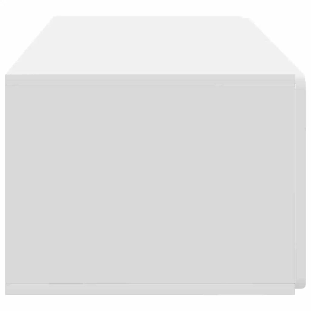 Mobile Porta TV da Muro Bianco 78,5 x 41 x 30 cm 898345