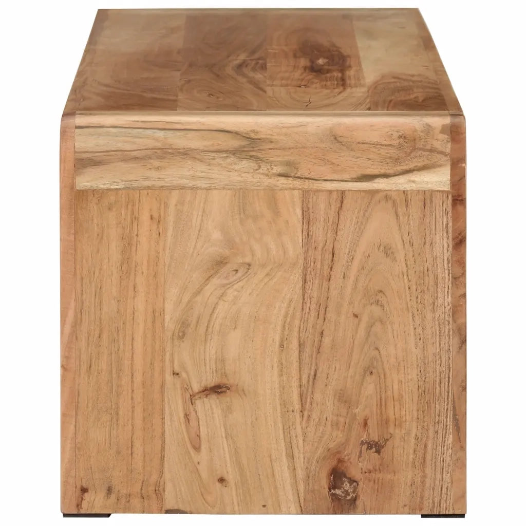 Mobile Porta TV 110x33x33 cm in Legno Massello di Acacia 351648