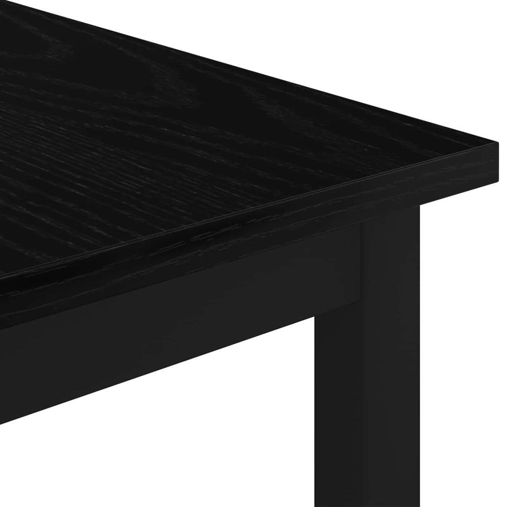 Tavolino da salotto Rovere Nero 40 x 40 x 36 cm