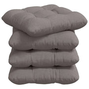 Cuscini per Seduta 4 pz | Cuscini per sedie Talpa 40 x 40 x 12 cm Tessuto