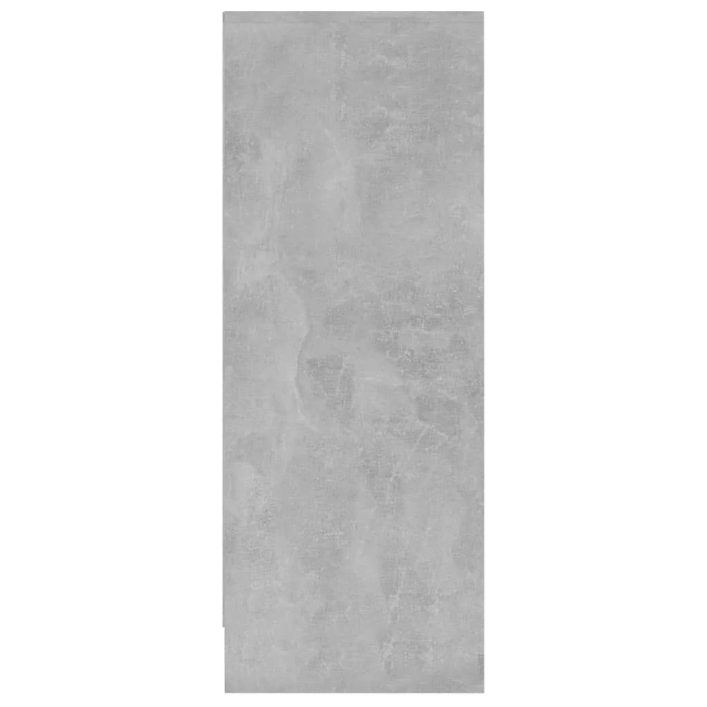 Scarpiera mobile contenitore per scarpe mobile per ingresso/corridoio/soggiorno 60 x 35 x 92 cm legno ingegnerizzato grigio 02_0021837