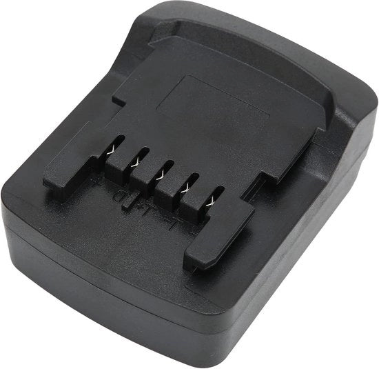 Adattore per trasferimento di batteria 18V a carica litio per strumenti elettrici portatili e facili da trasportare e da riporre.