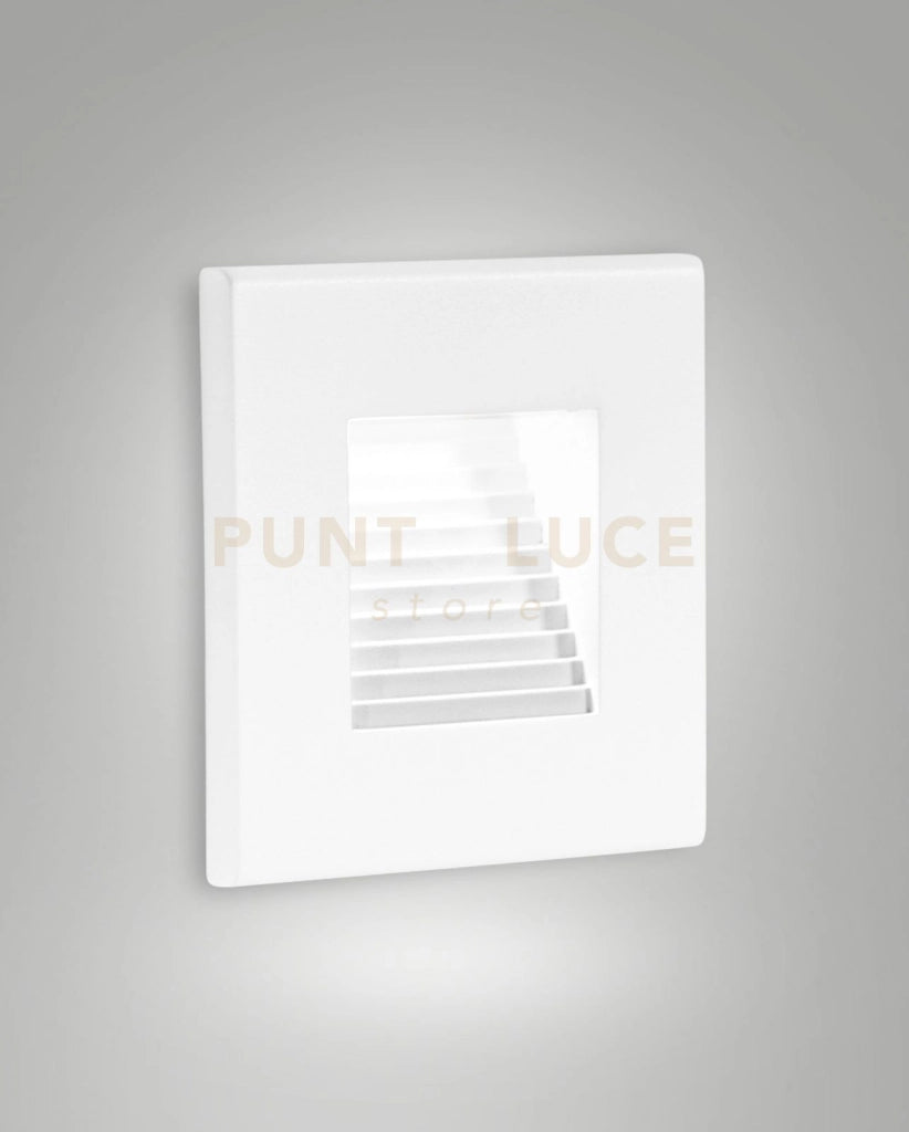 SWAY SEGNAPASSO QUADRATO LED 3W 3000K 215LM BIANCO IP65