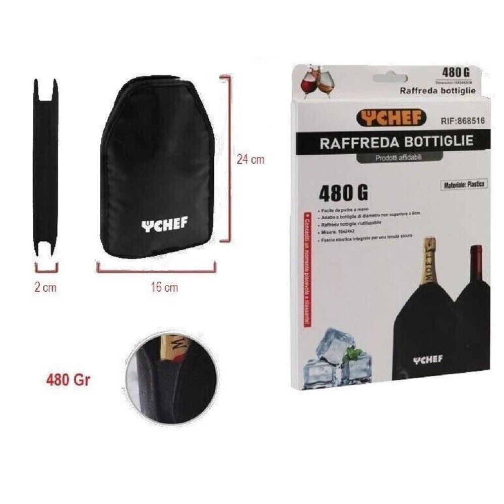 Trade Shop - Raffredda Bottiglie Vino Spumante Refrigera Prosecco Tavolo Borsa Termica 868516 -