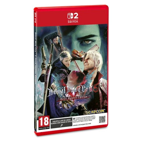 Videogioco capcom 1205912 switch 2 devil may cry 5 devil hunter editio