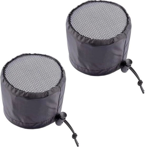 Copertura di Ventilazione per Tenda di Coltivazione da 10 cm - Rete di Difesa contro la Polvere - Schermo di Rete per Tenda di Coltivazione - Ventilazione per Tenda di Coltivazione - Set da 2.