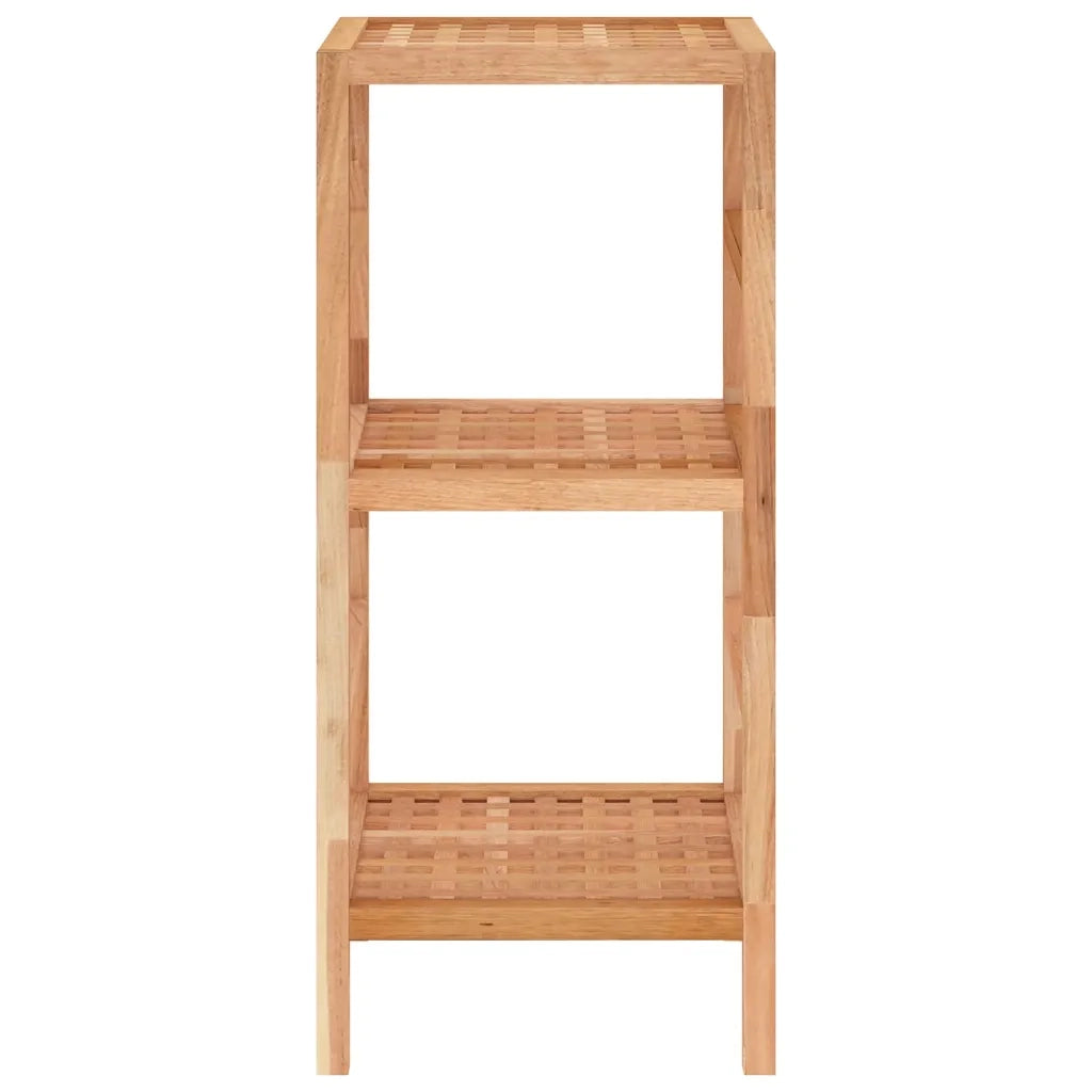 Scaffale da Bagno 35,5x35,5x79 cm in Legno Massello di Noce CFW4443378