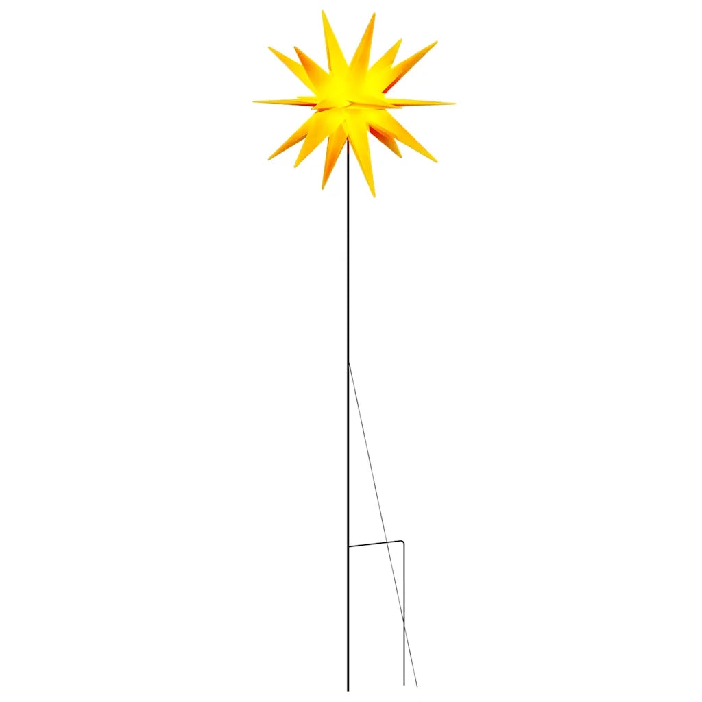 Luce di Natale con Picco Terra e LED Pieghevole Gialla 57 cm CFW8074281