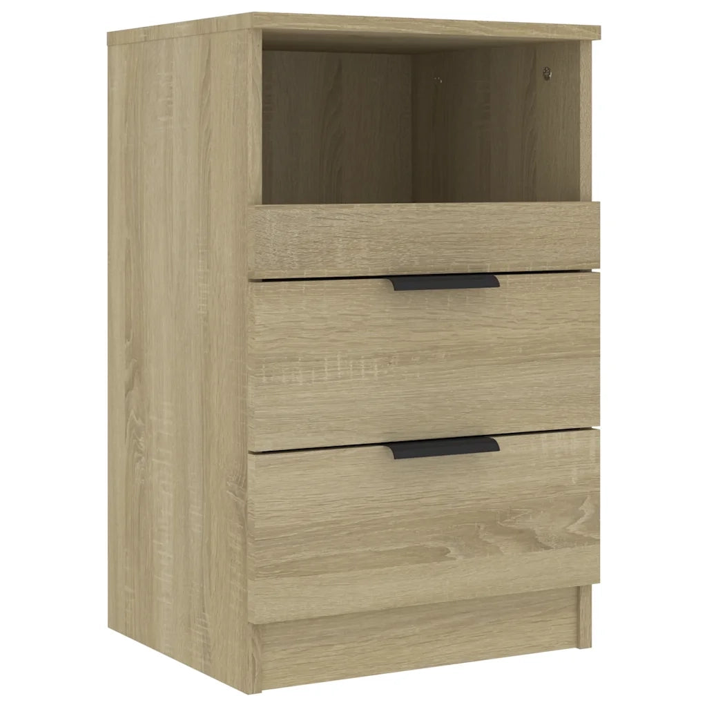 Comodini 2 pz Rovere Sonoma in Legno Multistrato cod mxl 31265
