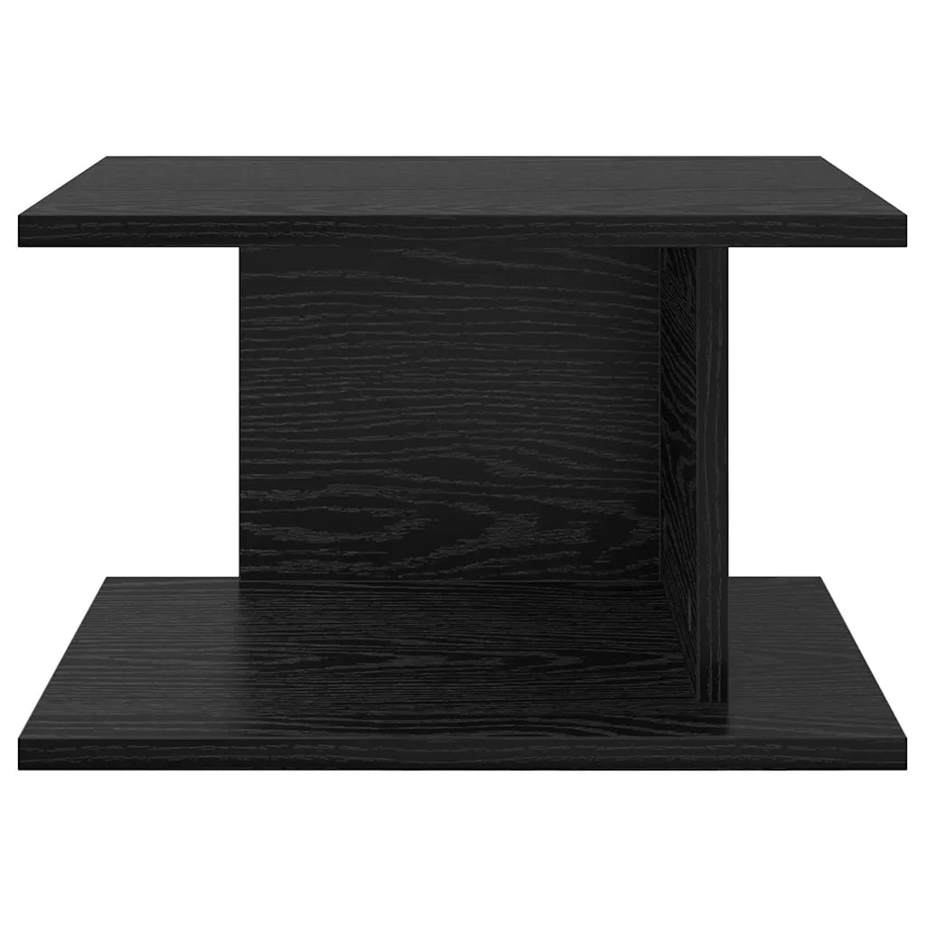 Comodino Rovere Nero 40 x 30 x 25 cm Legno ingegnerizzato 891170