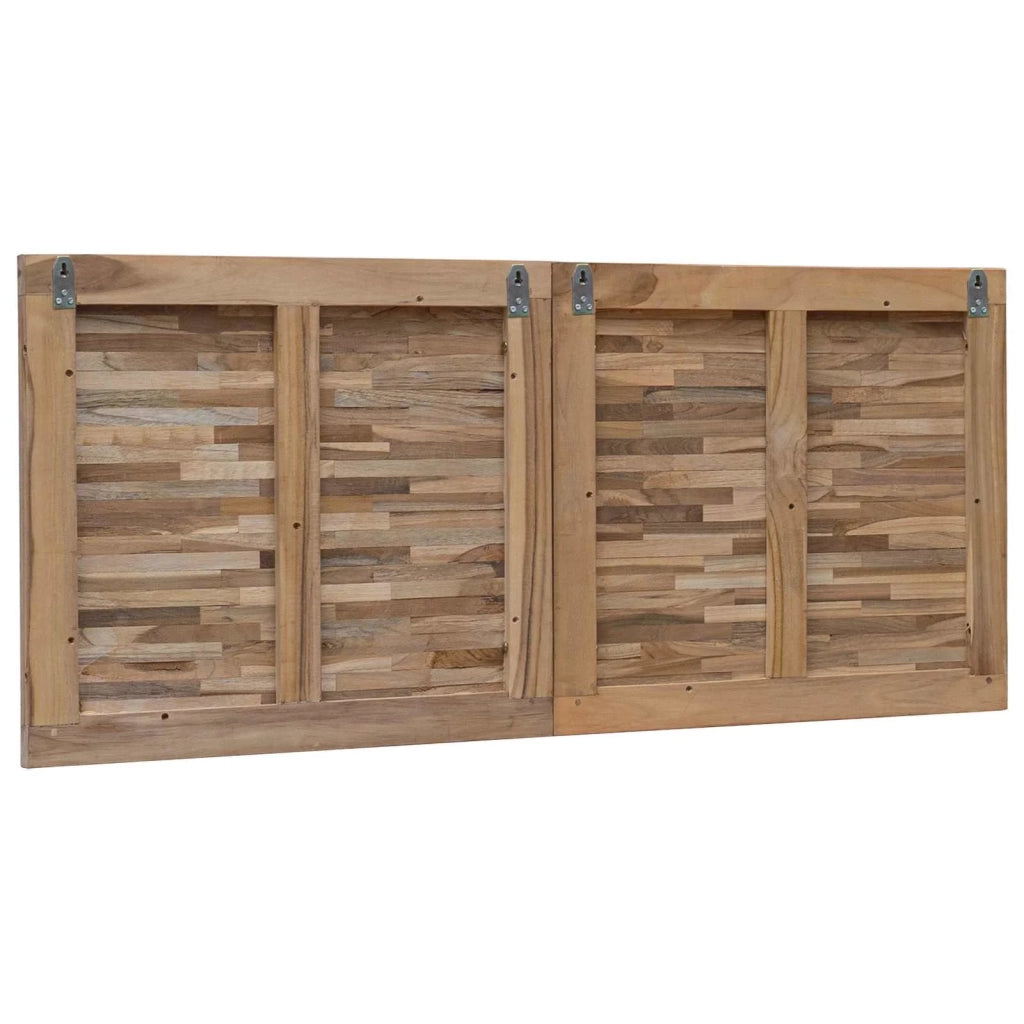 Testiera | Testata Naturale Legno di teak solido