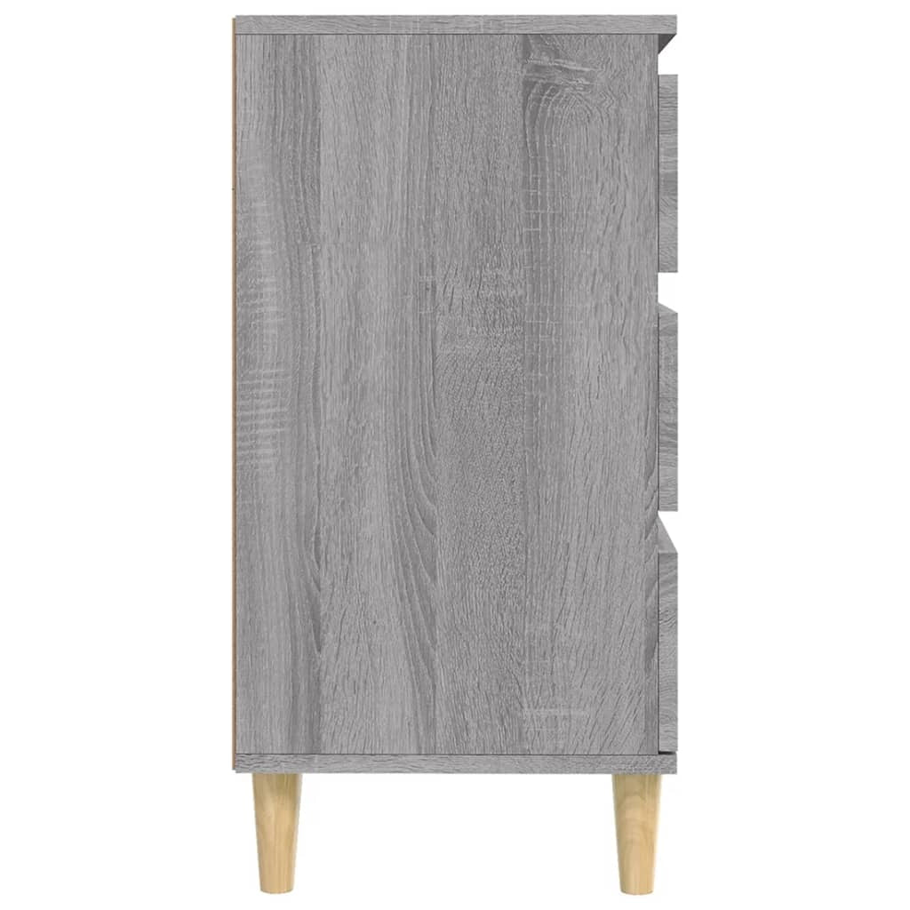 Buffet credenza cassettiera armadio mobile contenitore organizer cucina soggiorno salotto Sonoma 60 x 35 x 70 cm legno ingegnerizzato grigio 02_0036406