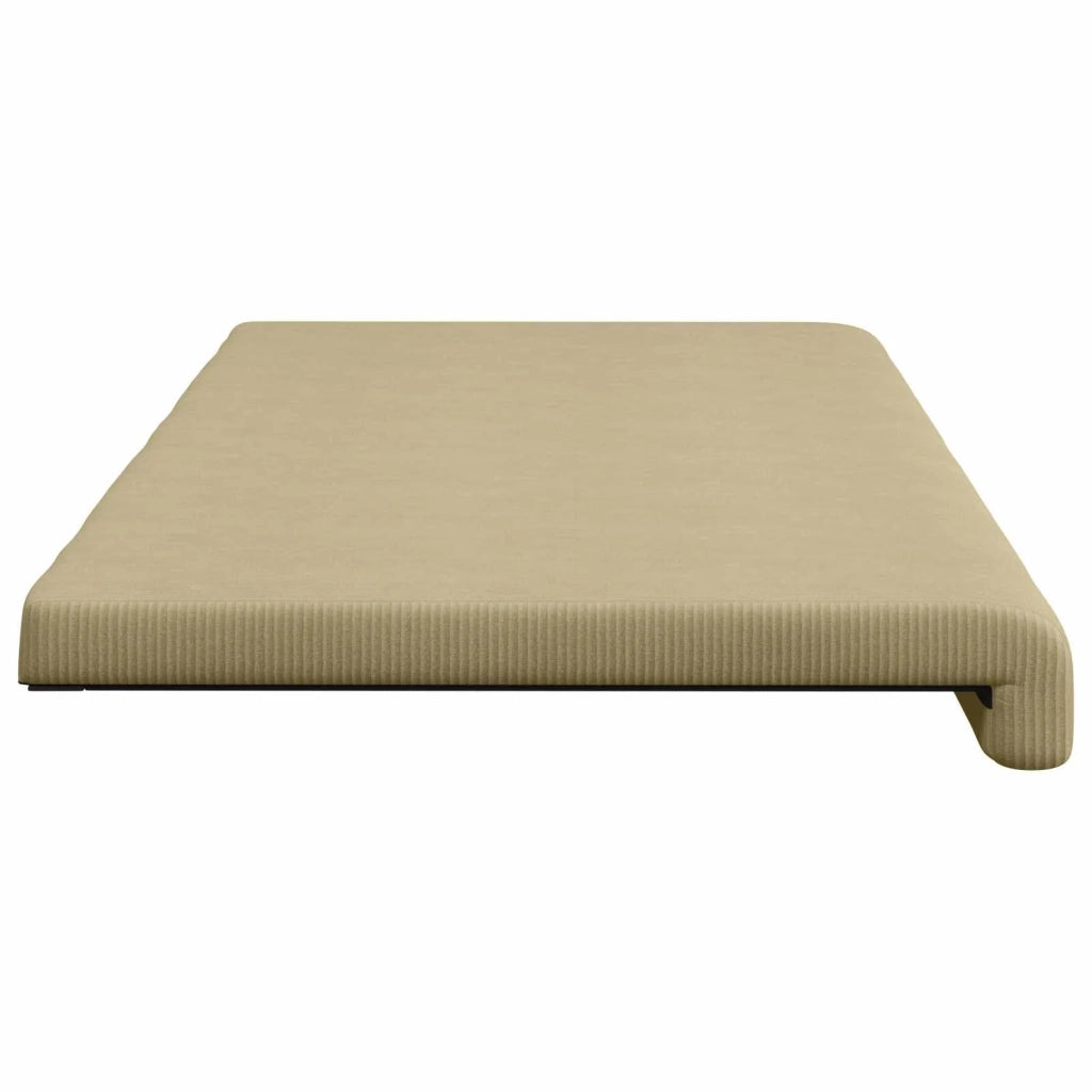 Cuscino per panchina corduroy Grigio Verde Profondità 35 cm 42043370