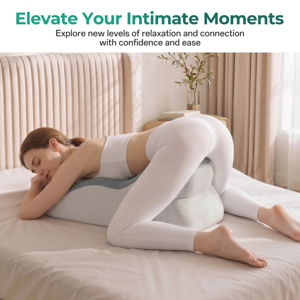 Cuscino intimo per coppie ¨C Minimal ¨C grigio, memory foam, lavabile, 27 gradi
