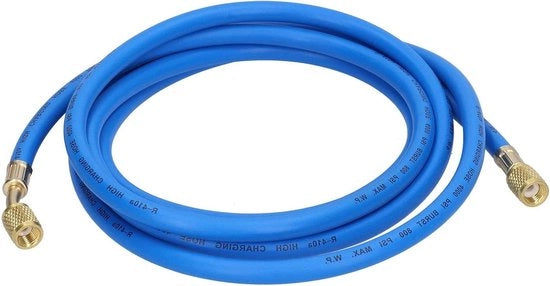 Tubo di rifornimento per condizionatori d'aria con rilascio di fluoro per tubo di raffreddamento attacco di ricarica strumento di raffreddamento - affidabile per sistema doppio pollice 3m singolo.