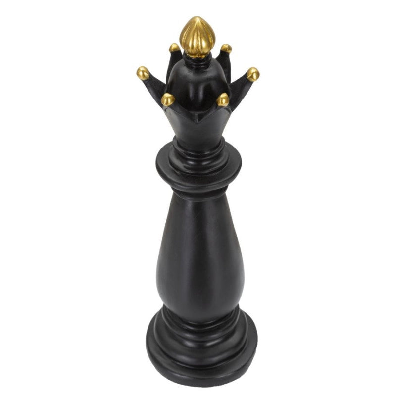 Alfiere Nero E Oro cm ø 12,5x38,5