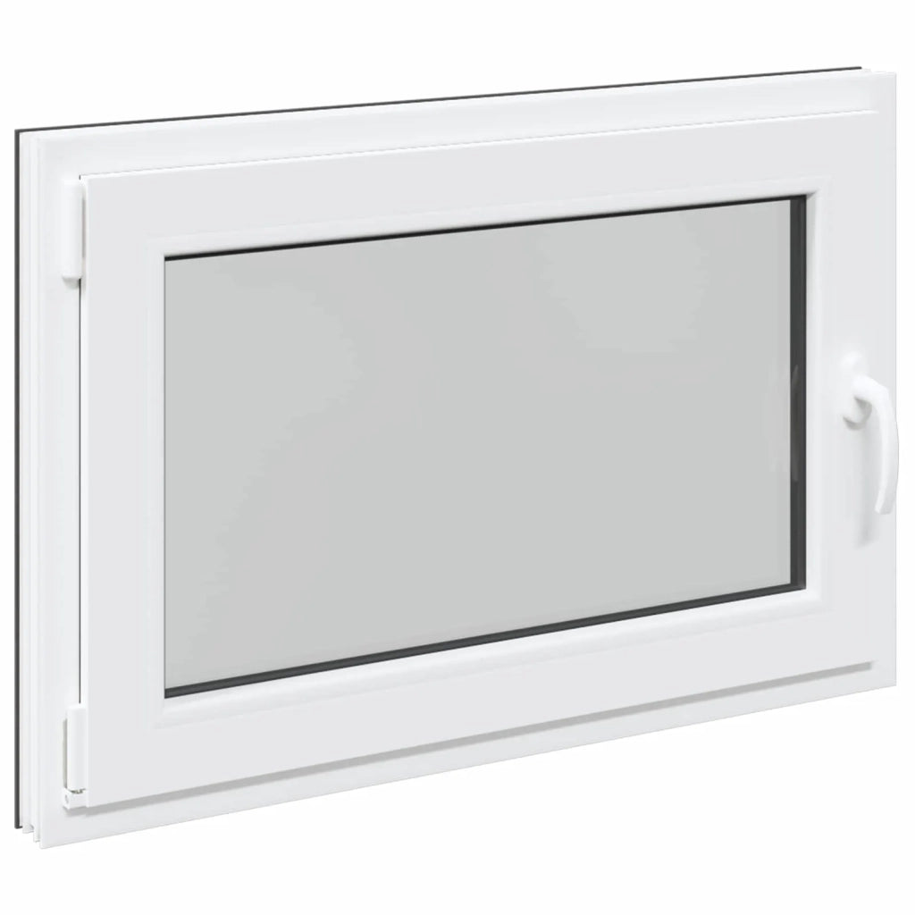 Finestra per Soffitta RISOR Antracite 90 x 70 cm PVC e Vetro 42047330