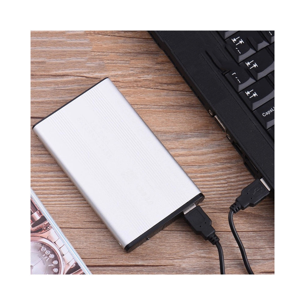 Trade Shop - Box Case Supporto Esterno Per Hard Disk Hdd 2.5 Sata Usb 2.0 Lettore Portatile -