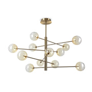 Lampada A Sospensione Equinoxe 12 Luci G4 Cromo