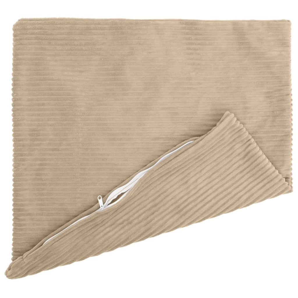 Federa 2 pcs HEERLEN Tortora 55 x 55 cm corduroy 912307