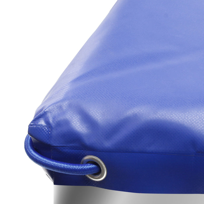 Telo per carrello appendice 2575 x 1345 x 50 mm PVC con corda elastica Copertura per rimorchi leggeri