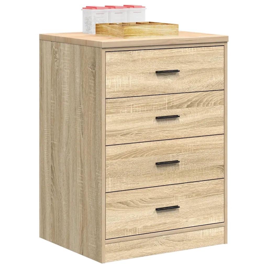 Armadietto da Garage Rovere Sonoma 60x51x85 cm 860600
