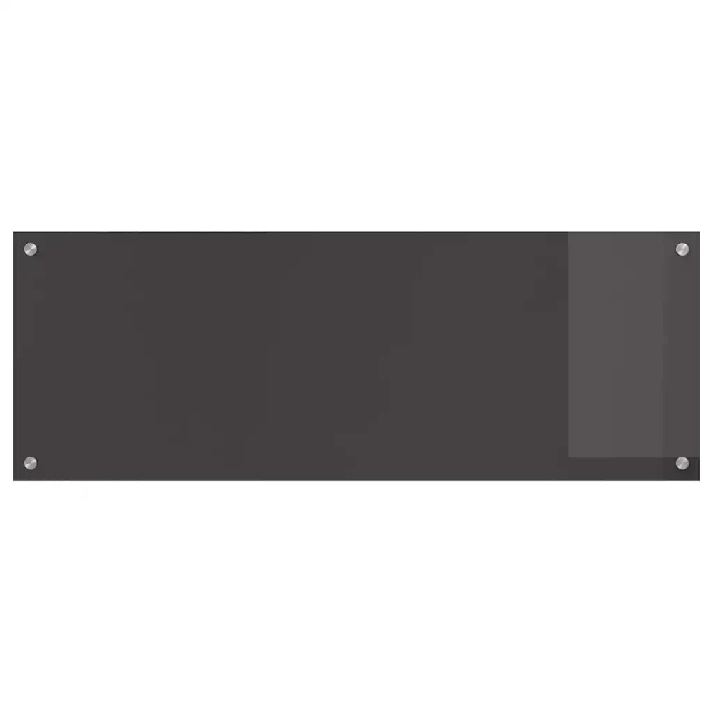 Schienale da cucina 2 pcs Grigio scuro 110 x 40 cm