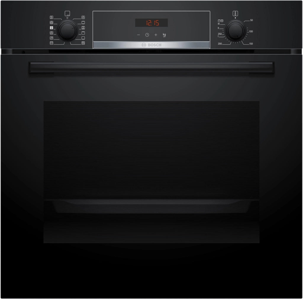 Bosch HQA574BB3 Serie 4 Forno da incasso Elettrico a Vapore Pirolitico 71 L Classe A+ 10 programmi automatici (60x60x60 cm) colore Nero