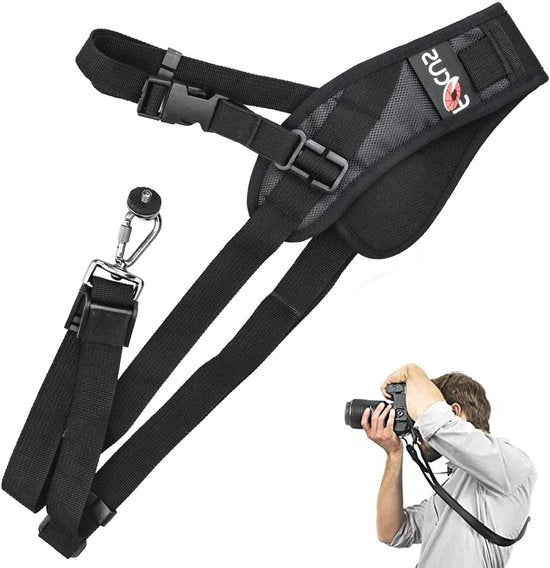 Rig di Spalla per Fotocamera - Rig di Spalla Antiscivolo con Chiusura Rapida e Progettazione Comoda