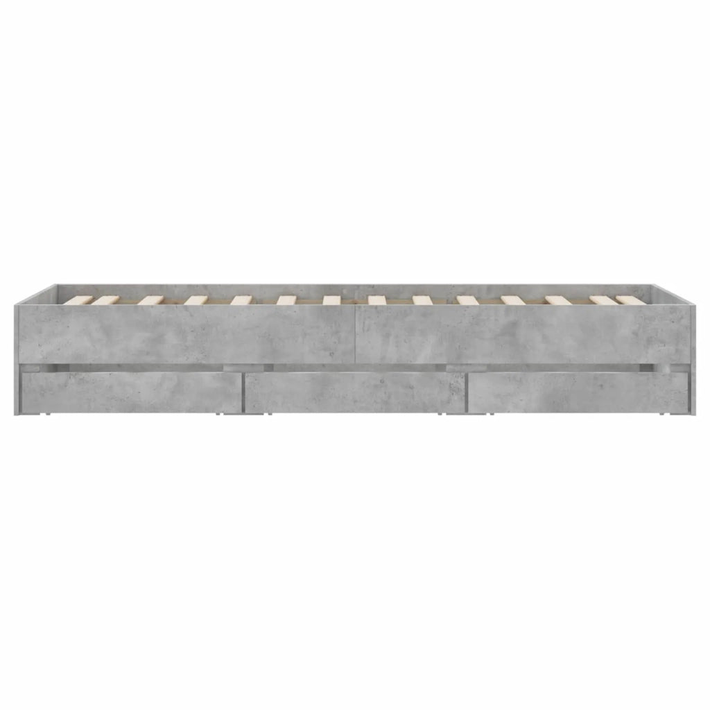 Telaio del letto con storage Sonoma grigio 80 x 200 cm 3429609