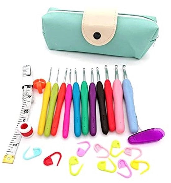 Set di Aghi per Maglia 30 pezzi - Aghi Punti Stompanti - Set di Aghi per Maglia 11 pezzi - Tas di Riposo - Ideale Regalo per Appassionati di Maglia - Aghi per Maglia

Specifiche tecniche:
- 30 pezzi
- 11 pezzi nel set
- Include tas di riposo