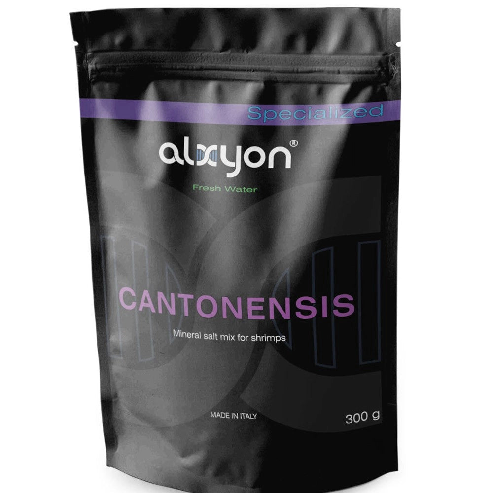 Alxyon Specialized Cantonensis - integratore di sali per gamberetti d'acqua tenera Formato: 300 gr