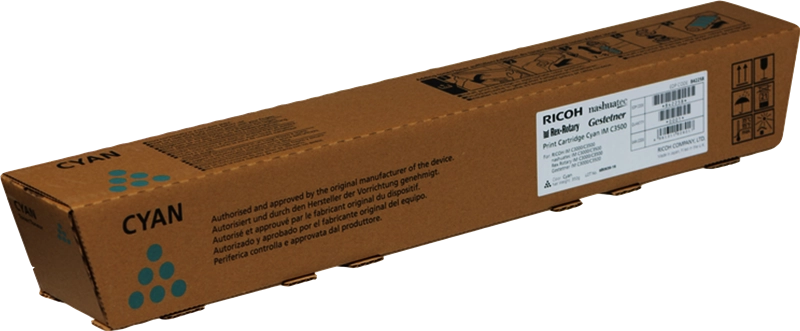 Ricoh 842258 cartuccia toner 1 pz Originale Ciano