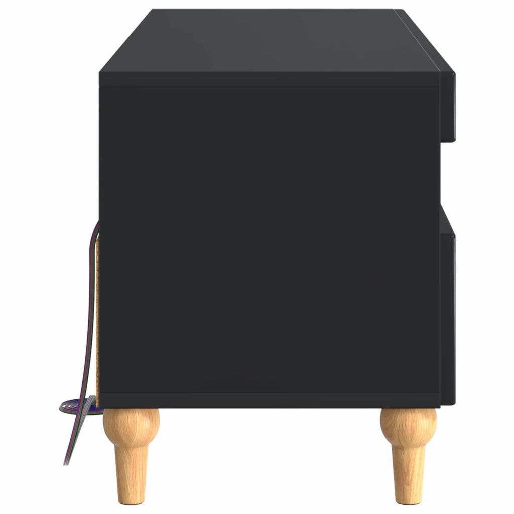 Mobile TV LED Nero Legno ingegnerizzato 896326