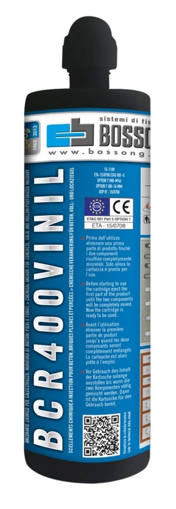 12pz bossong ancorante chiaro bcr400 vinil ml.400 cod:ferx.6530