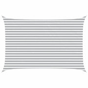 Vela Parasole | Telo Ombra | Vela da ombra solare Grigio chiaro e bianco 4,5 ¡Á 3 m