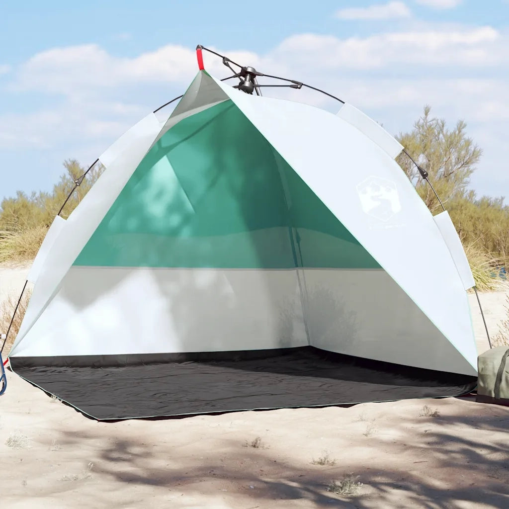 Tenda da Spiaggia-Tenda da campeggio Verde Rilascio Rapido Impermeabile