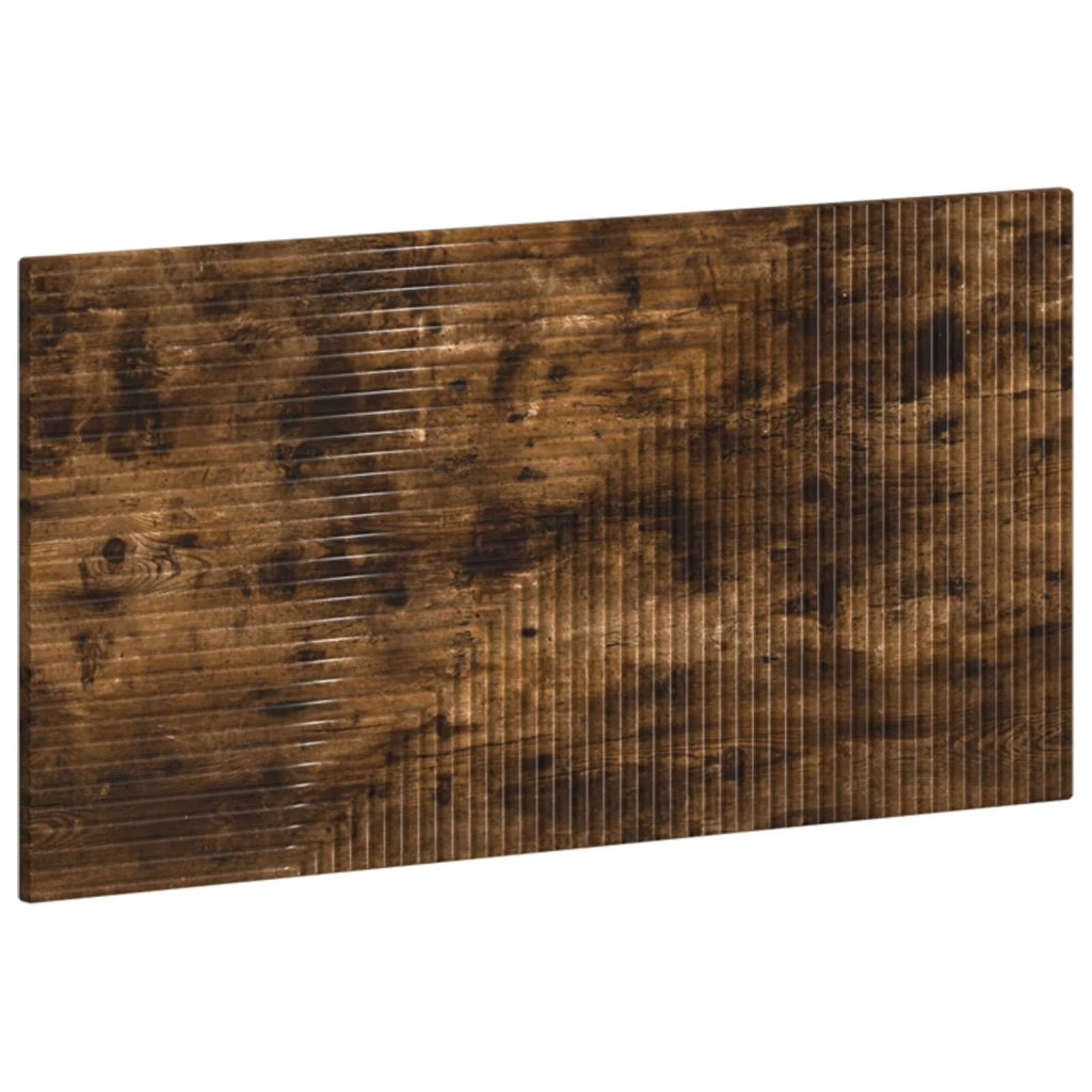 Testiera da Muro HAARLEM Rovere Fumo Legno ingegnerizzato 896980