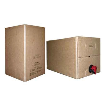 CONTENITORE PER VINI CON RUBINETTO 'BAG IN BOX' 3 lt - 20 pezzi
