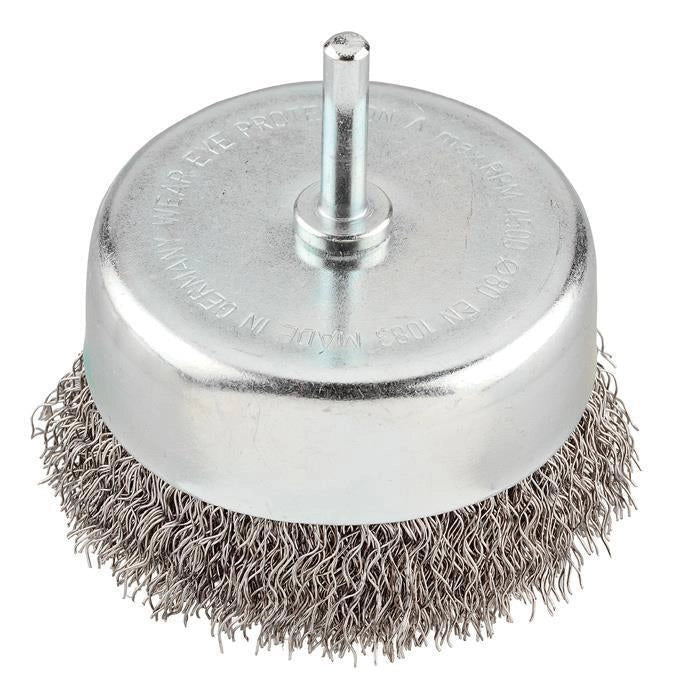 kwb 602430 Ruota a raggi di filo di acciaio Spazzola a disco 7,5 cm