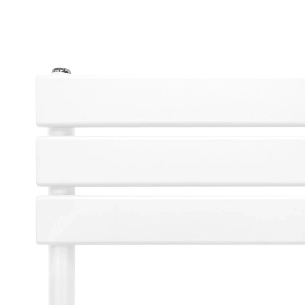Radiatore per asciugamani design a pannello piatto 1200 x 600 mm per bagno ad incasso  Bianco
