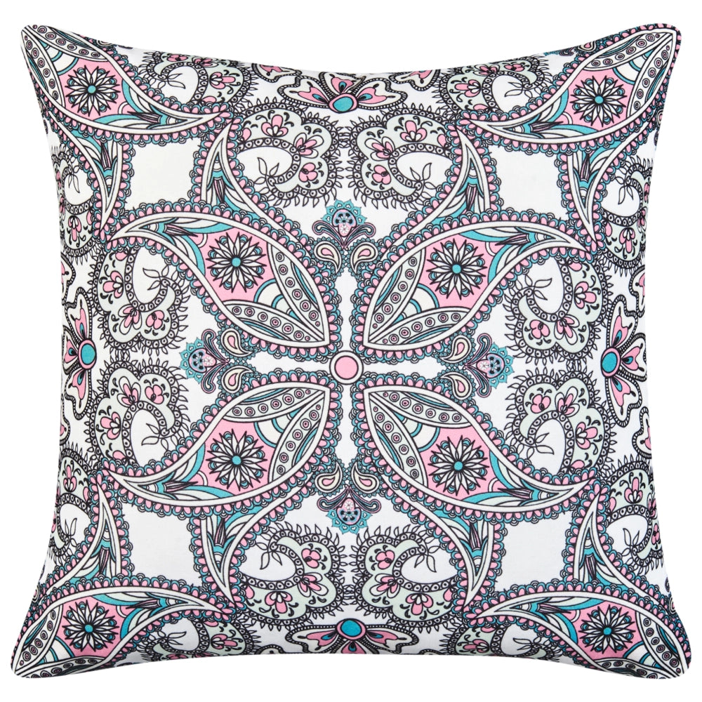 Set di 3 cuscini da esterno in poliestere multicolore Accessorio da giardino