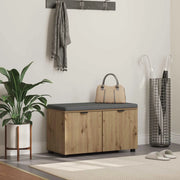 Panca per scarpe con cuscino Rovere Artigianale 80 x 38 x 46 cm 906105