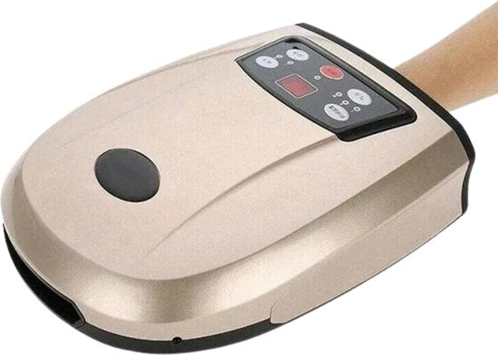 Apparecchio di Massaggio per Mani - Pistola di Massaggio Professionale con Acupressione - Riduzione della Fatica Muscolare con Luce di Trasferimento di Energia