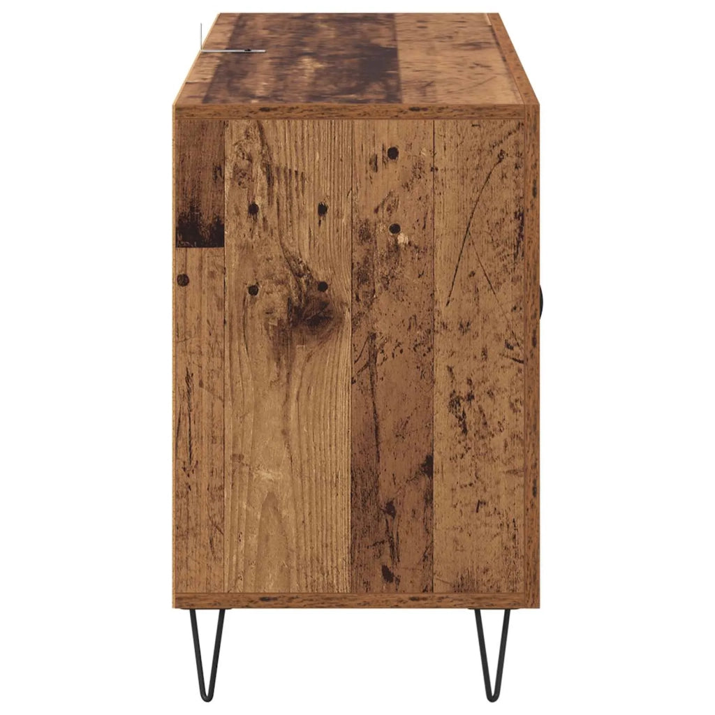 Credenza | Madia | Buffet da pranzo | Armadio da pranzo Legno vecchio 100 x 36 x 60 cm Legno multistrato