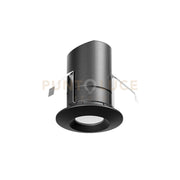 GES2061C FARETTO DA INCASSO NERO IP44  A LED 3000K 179LM 2,1W