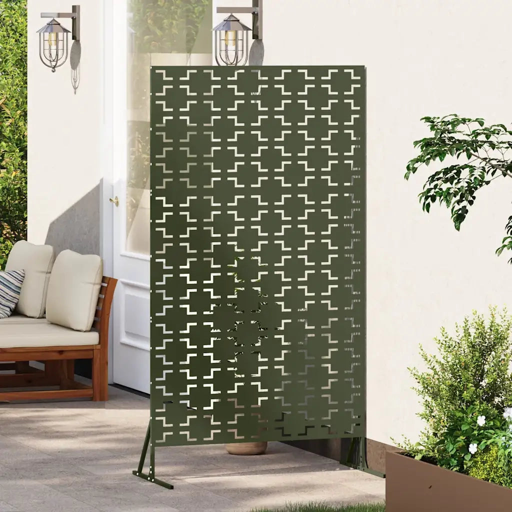 Schermo per Privacy Oliva 100 x 50 x 180 cm Acciaio CFW3316723