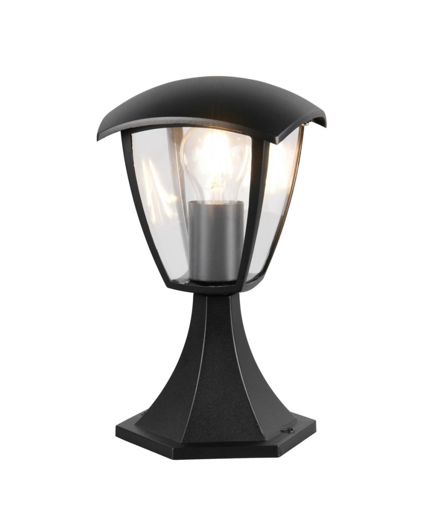 Paletto da giardino VENTA Trio nero 1xE27 IP44